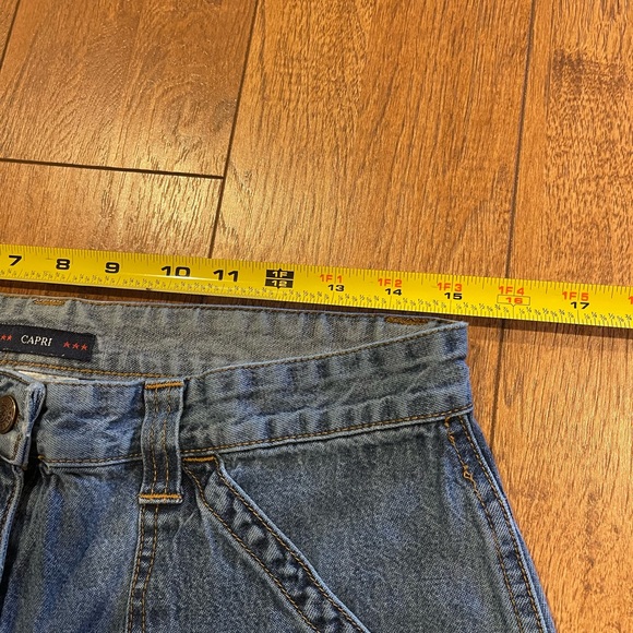 Vintage BILLBLASS JEANS Capri 100% cotton 12 Denim Jeans - Picture 9 of 11